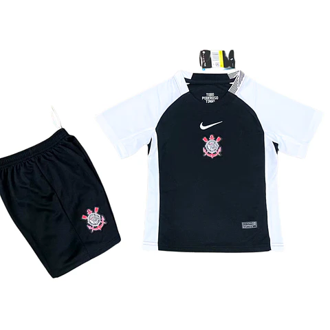 Corinthians Away 25/26 Kit-Criança