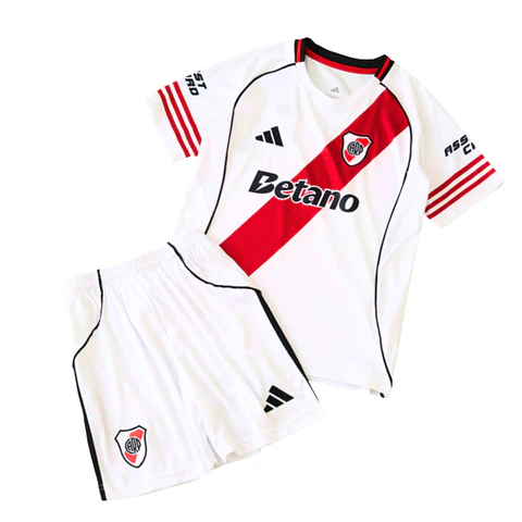 River Plate Home 25/26 Kit-Criança