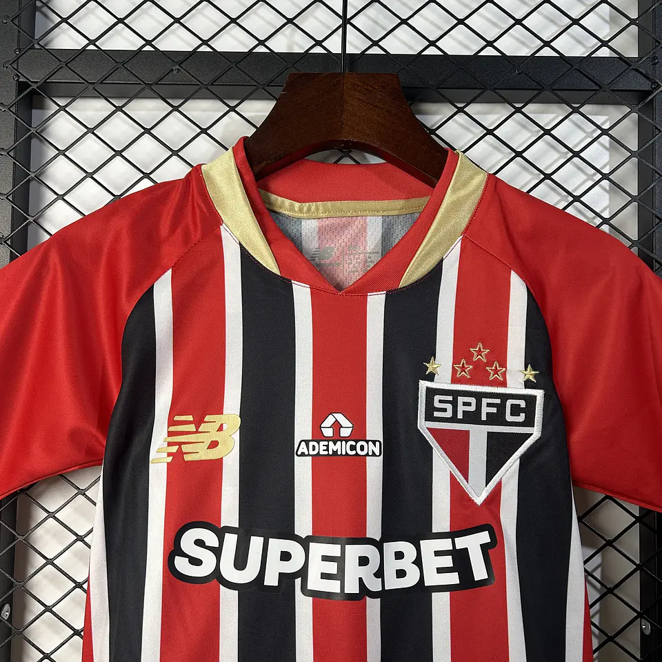 São Paulo Away 25/26 Kit-Criança 3