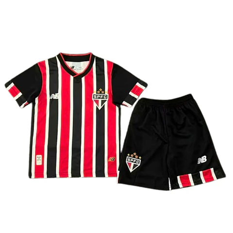 São Paulo Away 25/26 Kit-Criança