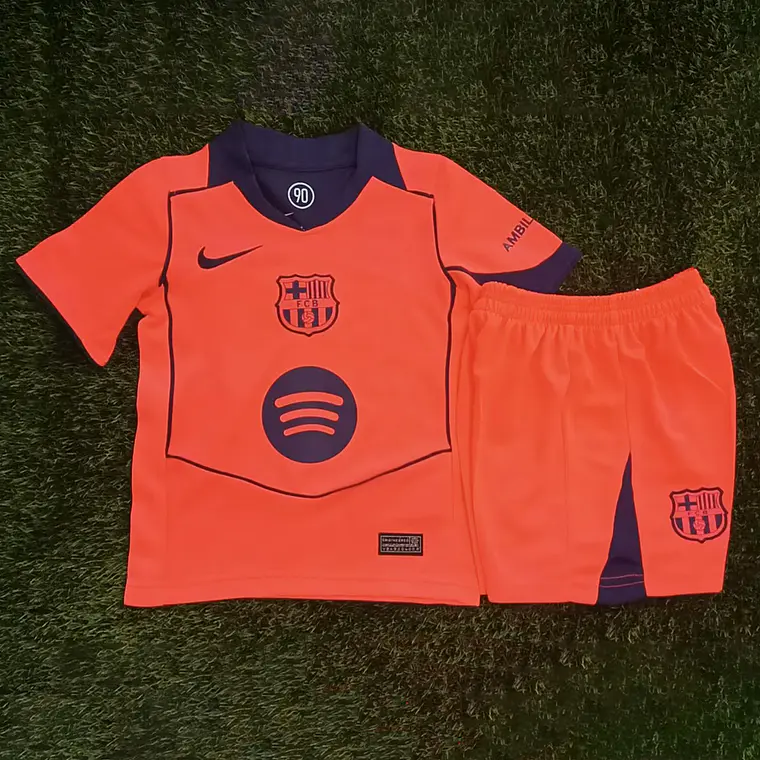 Barcelona Third 25/26 Kit-Criança 2