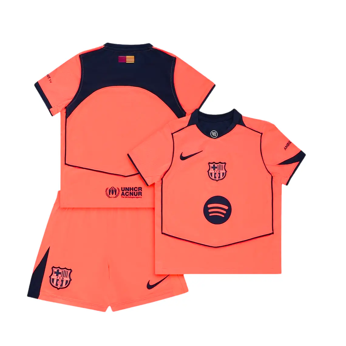 Barcelona Third 25/26 Kit-Criança 1