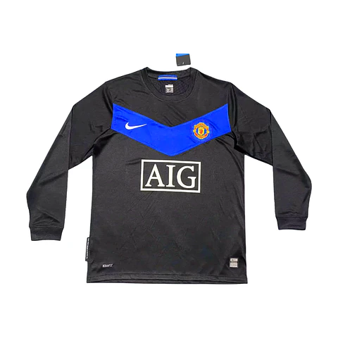 Manchester United Away 09/10 Manga Longa