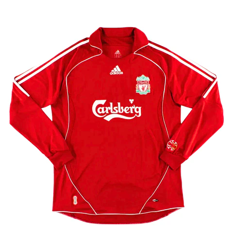 Liverpool Home 06/07 Manga Longa
