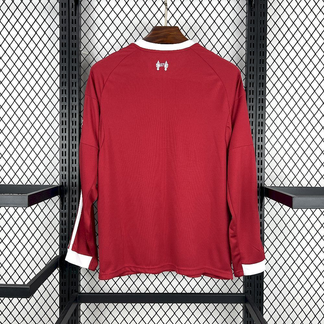 Liverpool Home 25/26 Manga Longa 3