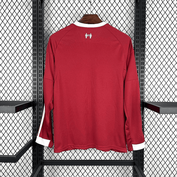 Liverpool Home 25/26 Manga Longa 3