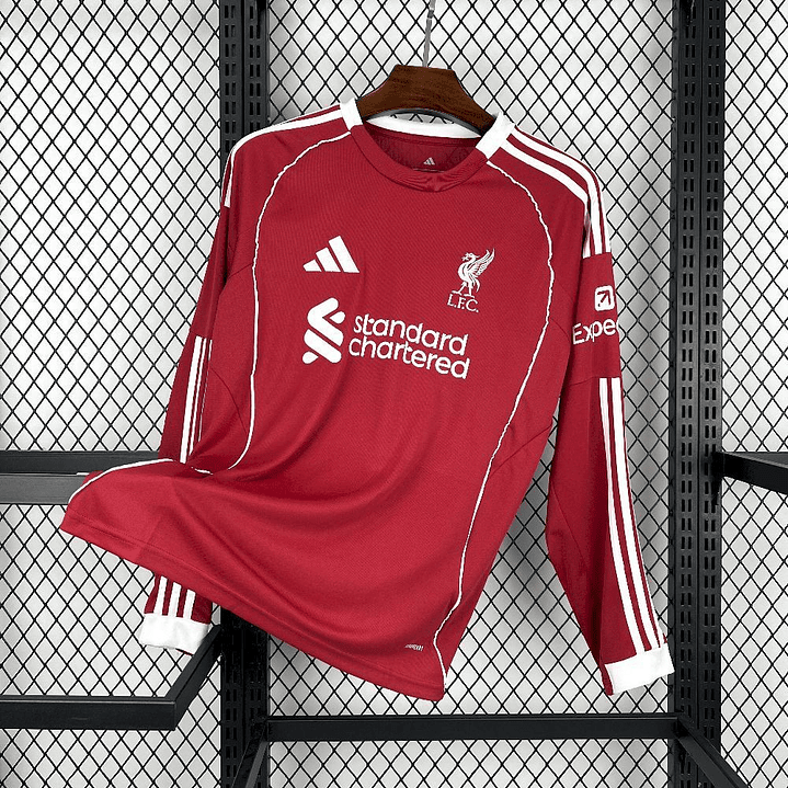 Liverpool Home 25/26 Manga Longa 2
