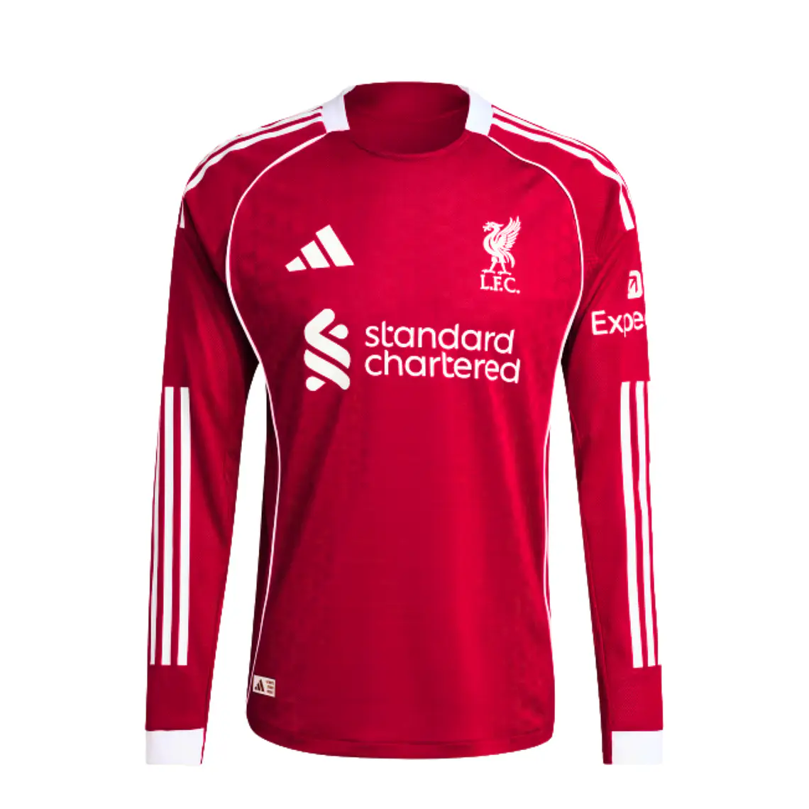 Liverpool Home 25/26 Manga Longa 1