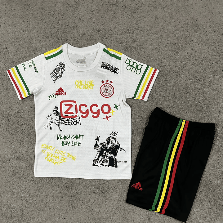 Ajax Especial Bob Marley 25/26 Kit-Criança 1