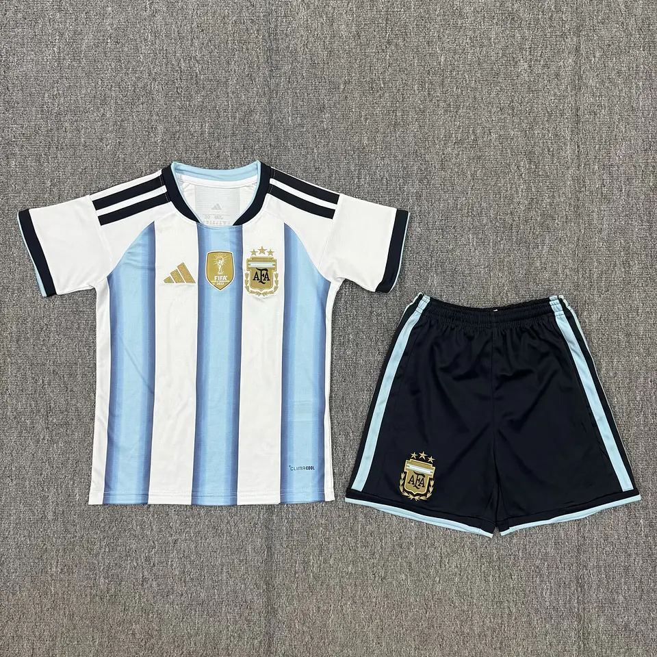 Argentina Home Mundial 2026 Kit-Criança 2