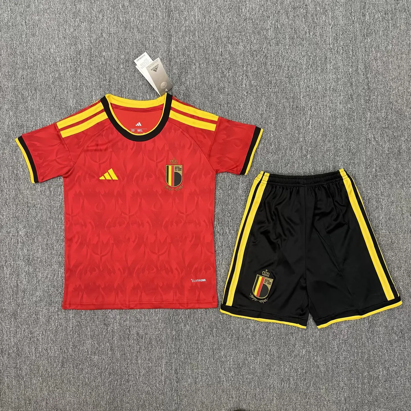 Bélgica Home Mundial 2026 Kit-Criança 2