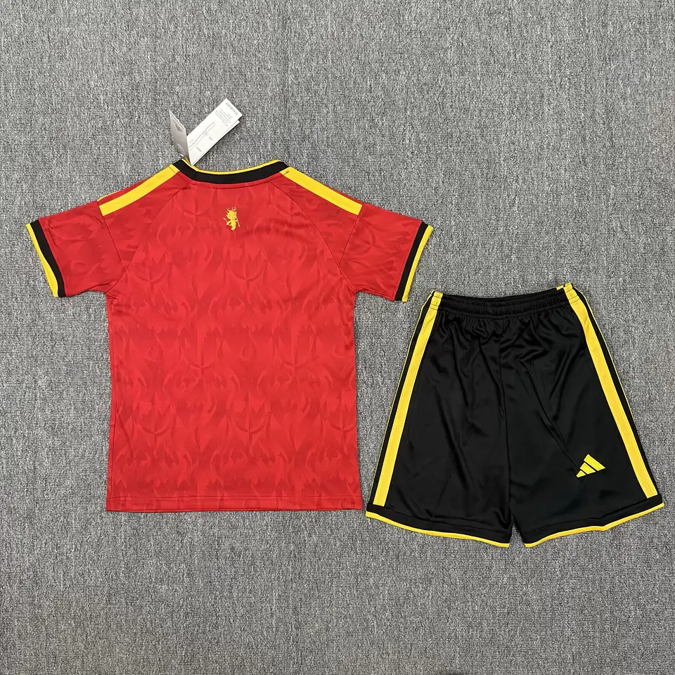 Bélgica Home Mundial 2026 Kit-Criança 3