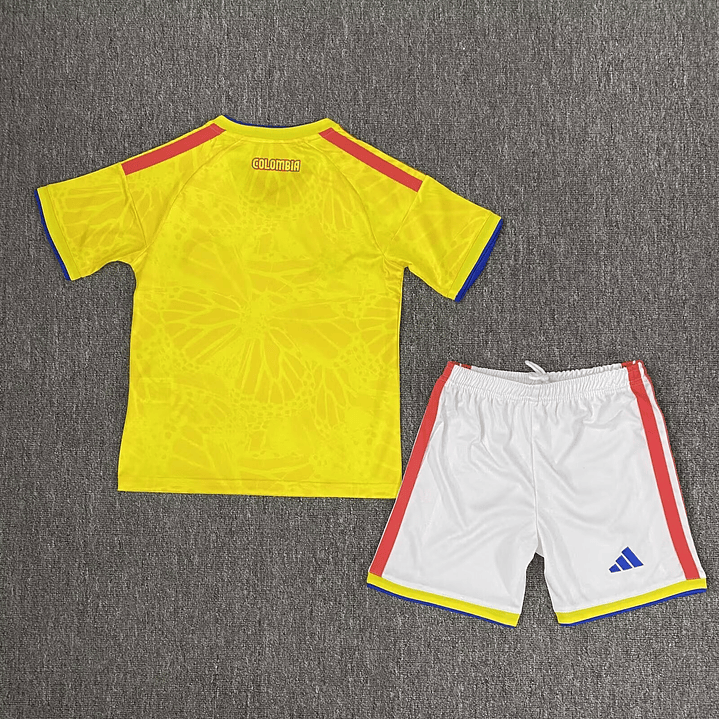 Colômbia Home Mundial 2026 Kit-Criança 3
