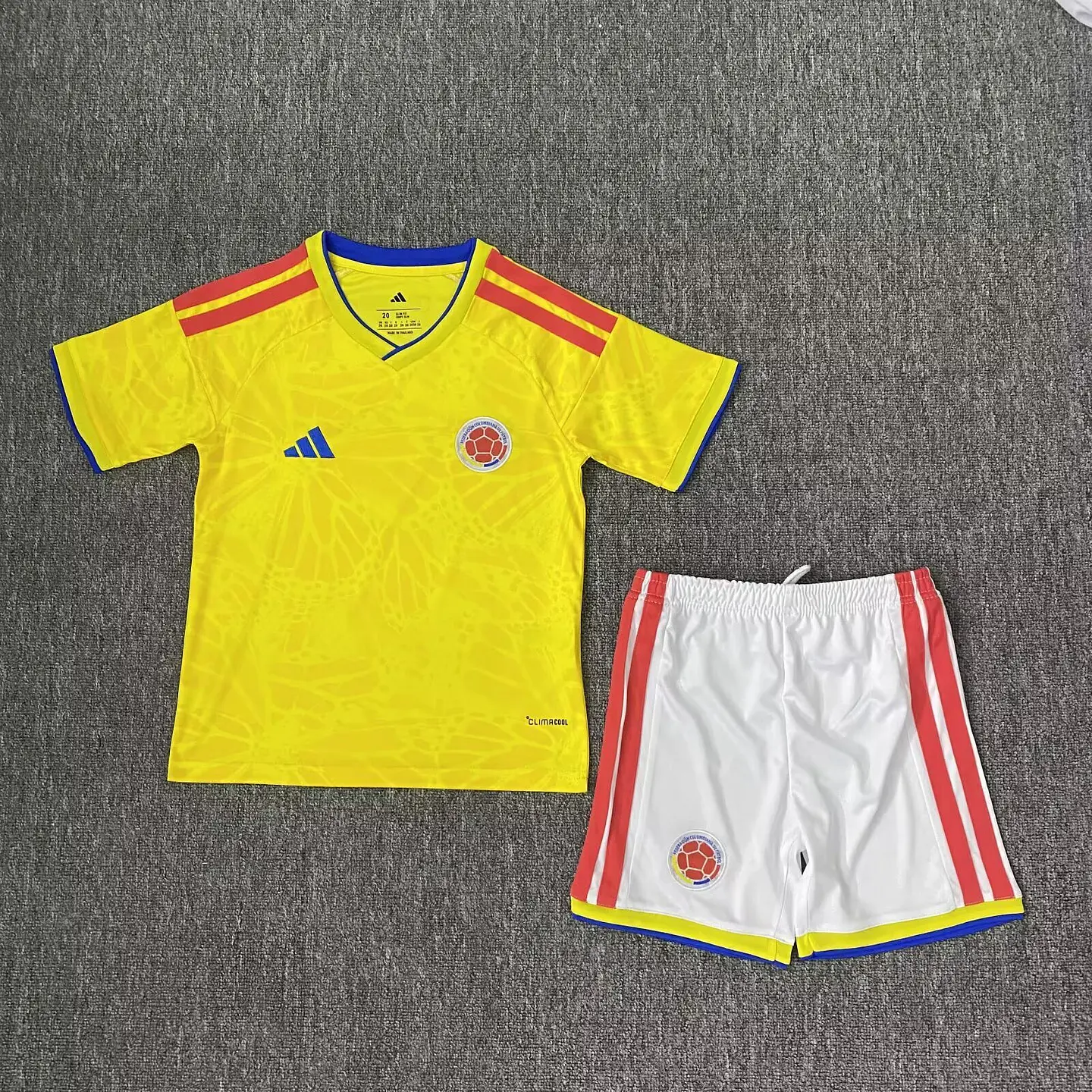 Colômbia Home Mundial 2026 Kit-Criança 2