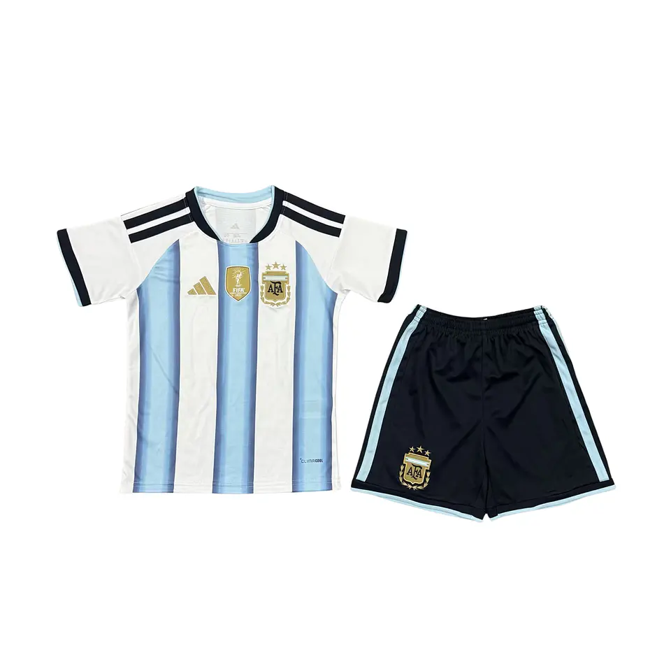 Argentina Home Mundial 2026 Kit-Criança 1