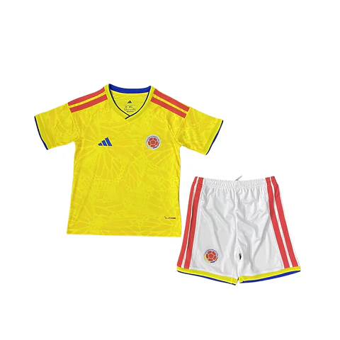 Colômbia Home Mundial 2026 Kit-Criança