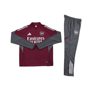 Arsenal Fato Treino 1/2 Zip 25/26
