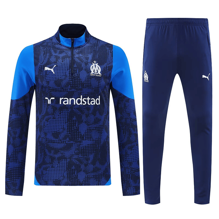 Marselha Fato Treino 1/2 Zip 25/26 2