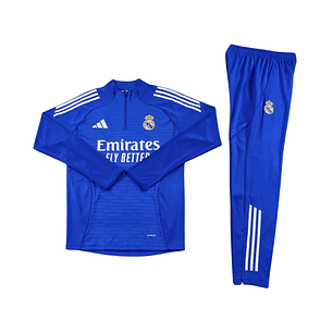 Real Madrid Fato Treino 1/2 Zip 25/26