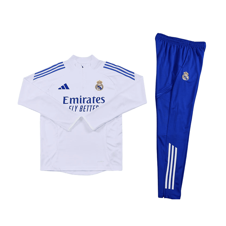 Real Madrid Fato Treino 1/2 Zip 25/26 1