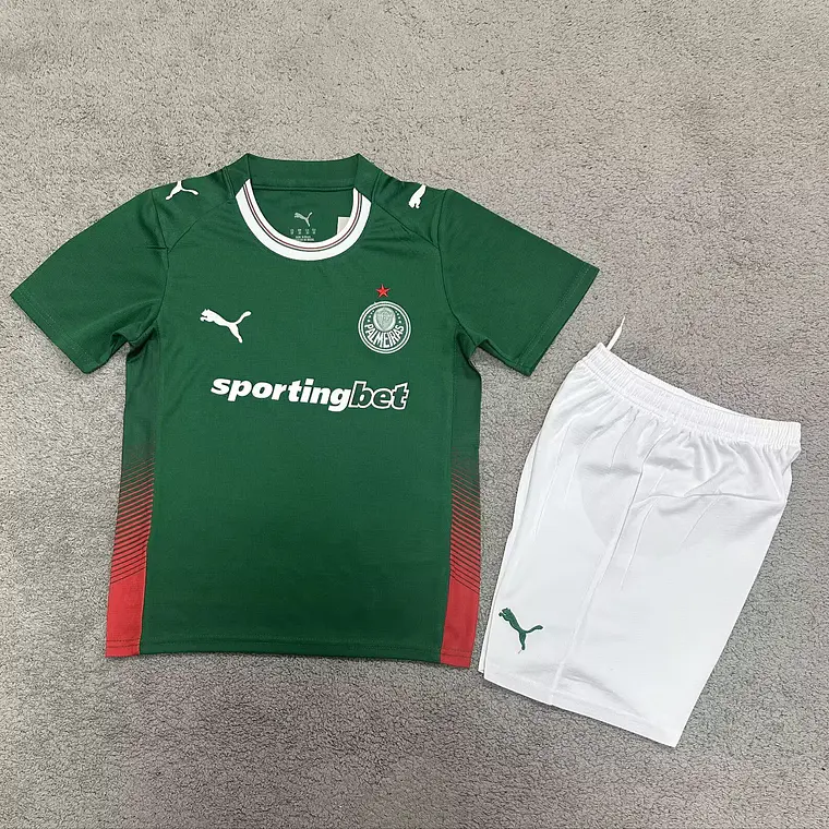 Palmeiras Home 26/27 Kit Criança 2