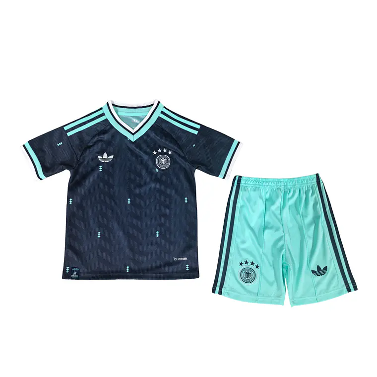 Alemanha Away Mundial 2026 Kit Criança 1