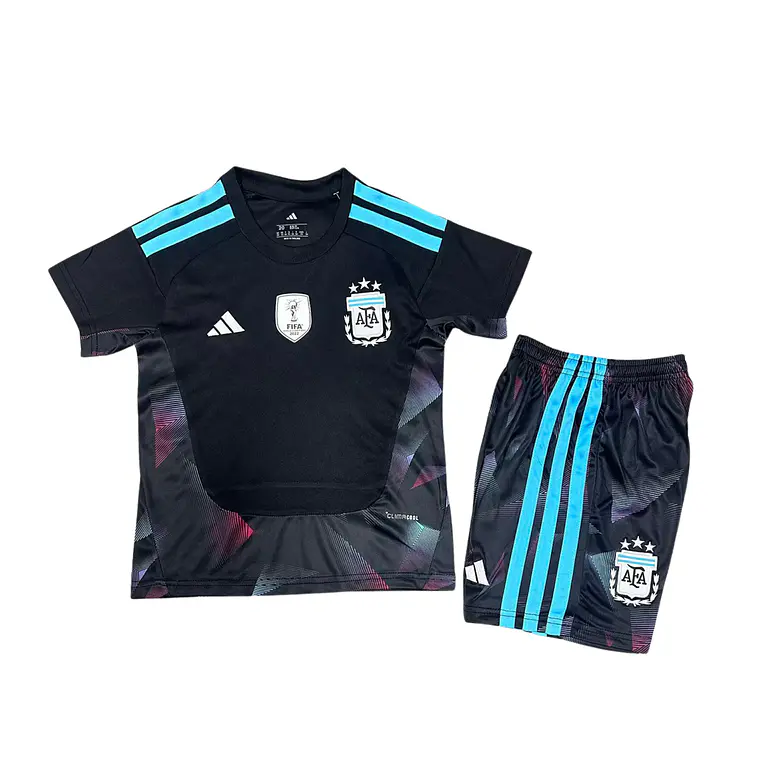 Argentina Away Mundial 2026 Kit-Criança 1