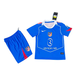 Atlético Madrid Third 25/26 Kit Criança