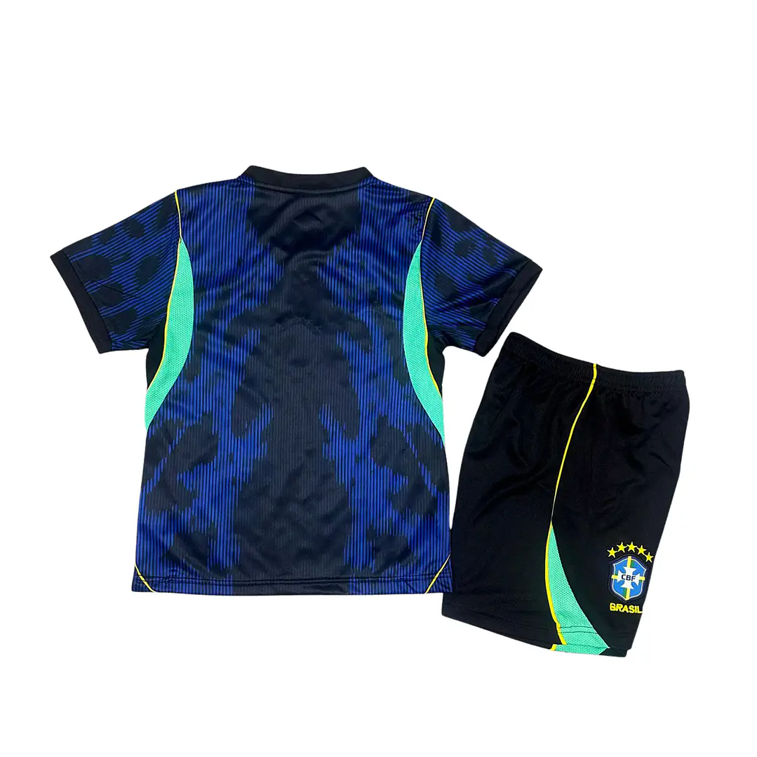 Brasil Away Mundial 2026 Kit Criança 2