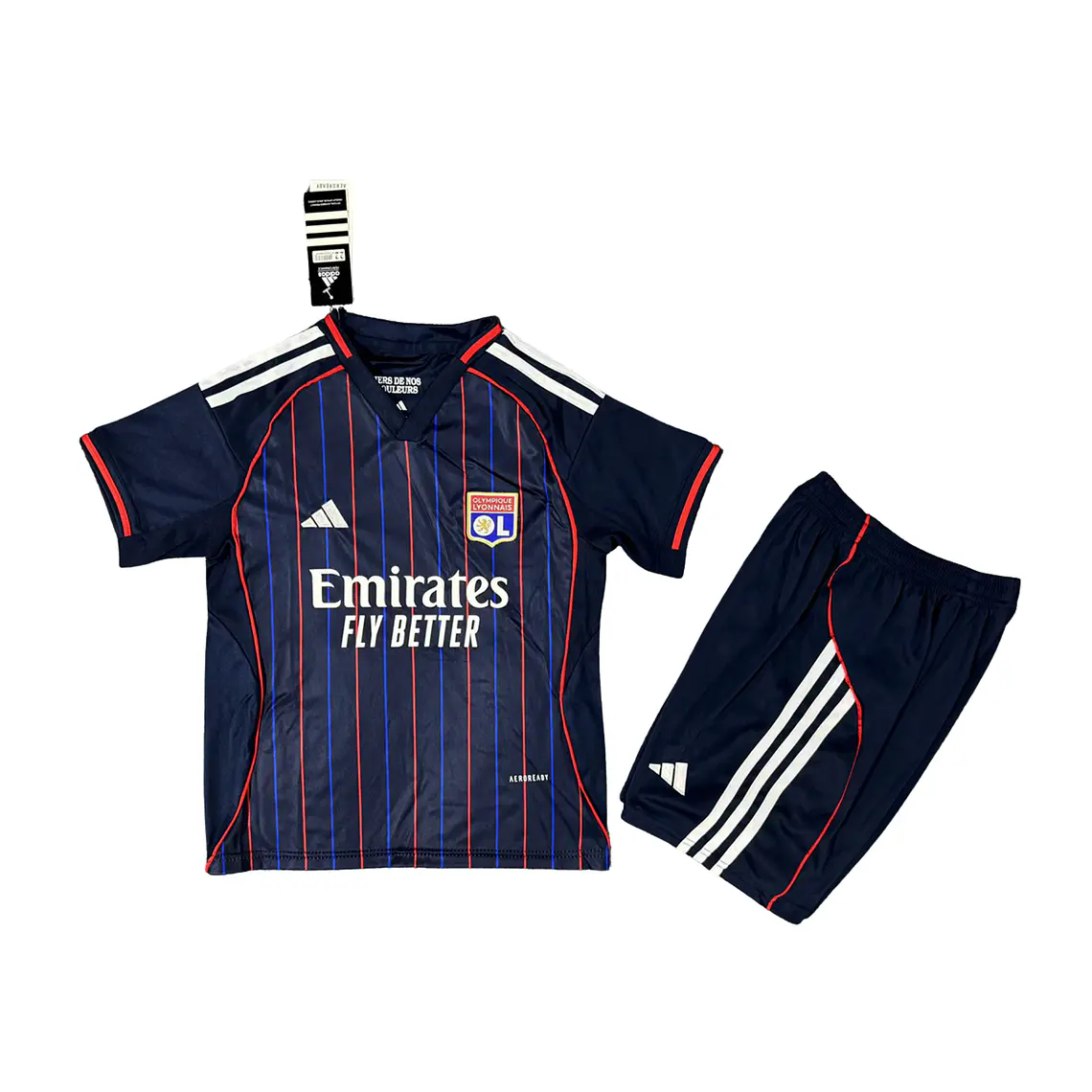 Lyon Away 25/26 Kit Criança 1