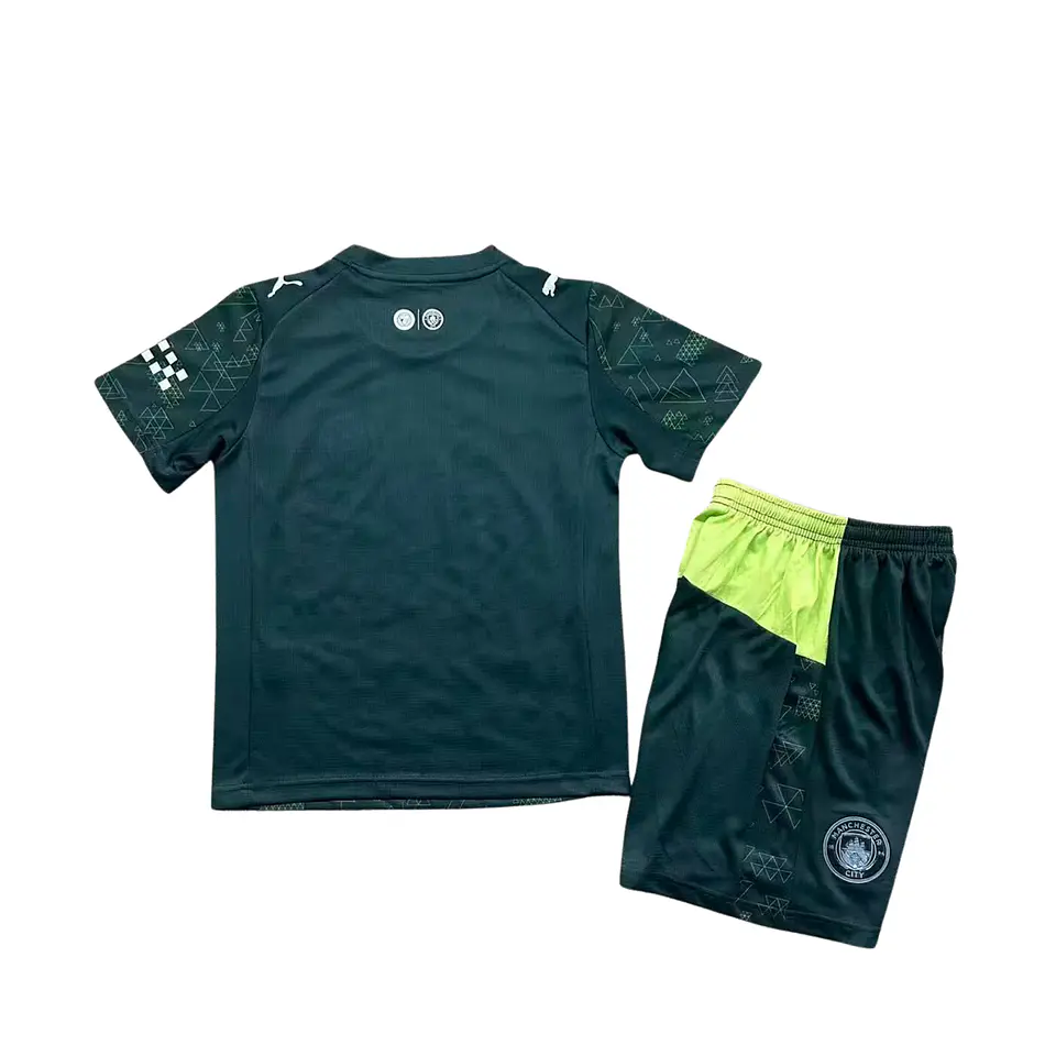 Manchester City 4th 25/26 Kit Criança 2