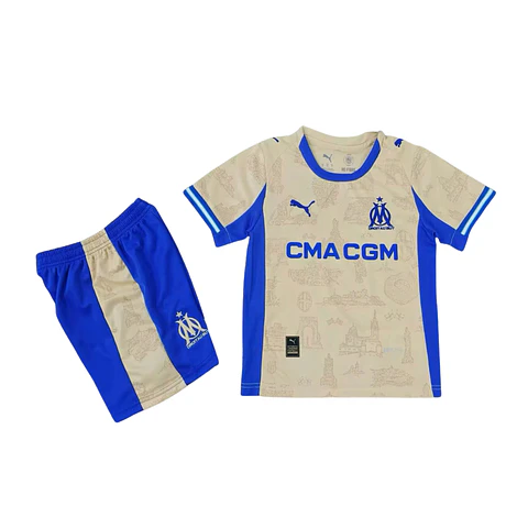 Marselha 4th 25/26 Kit-Criança