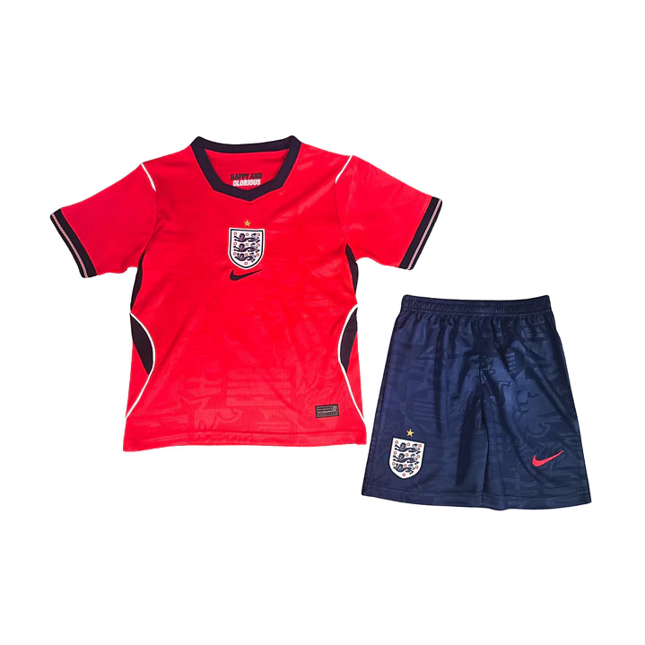 Inglaterra Away Mundial 2026 Kit Criança 1