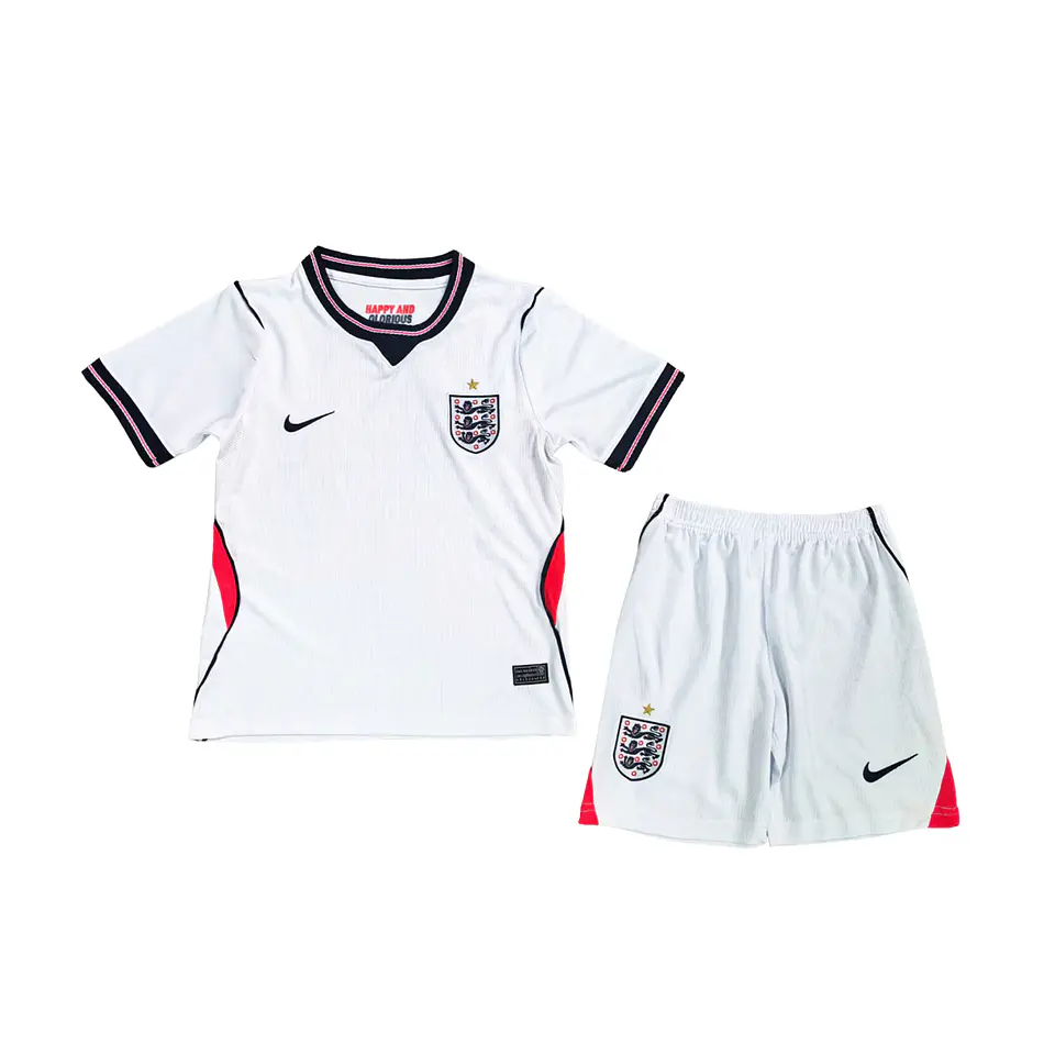 Inglaterra Home Mundial 2026 Kit Criança 1