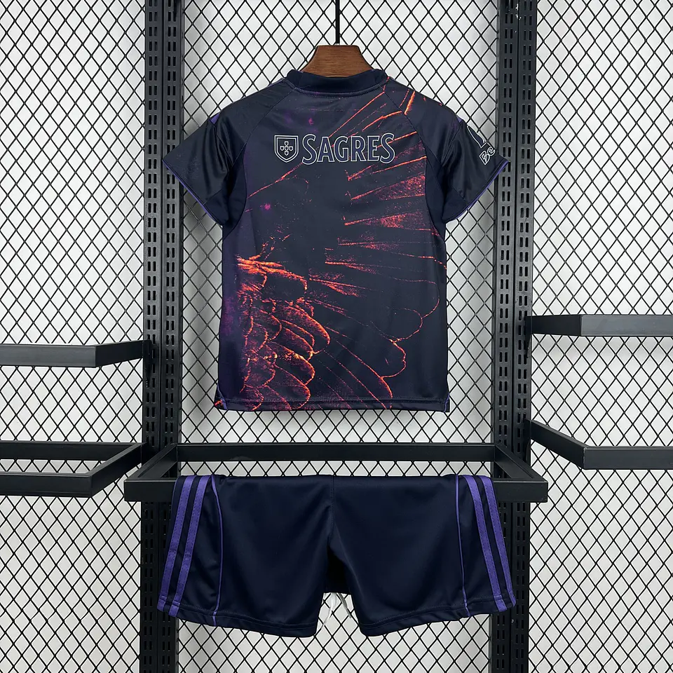 Benfica 4th 25/26 Kit Criança 3