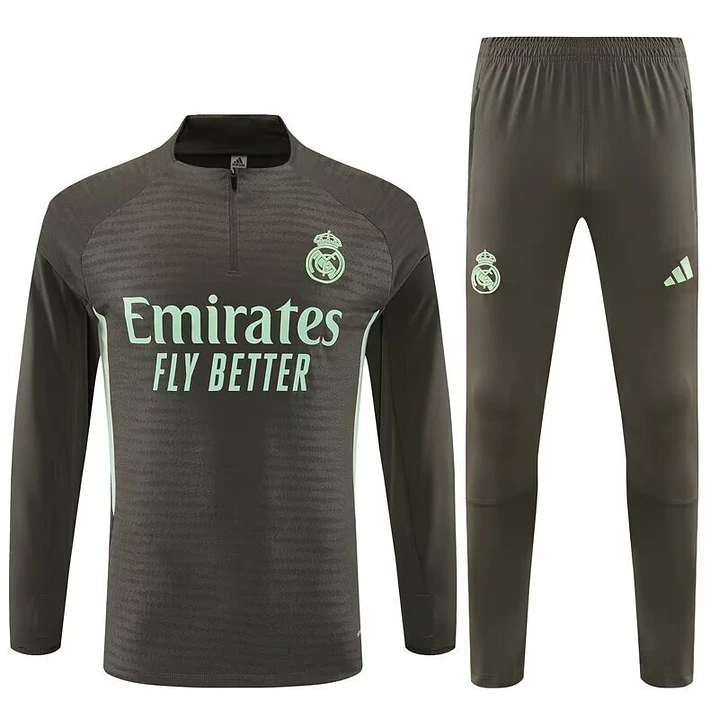 Real Madrid Fato Treino 1/2 Zip 25/26 2