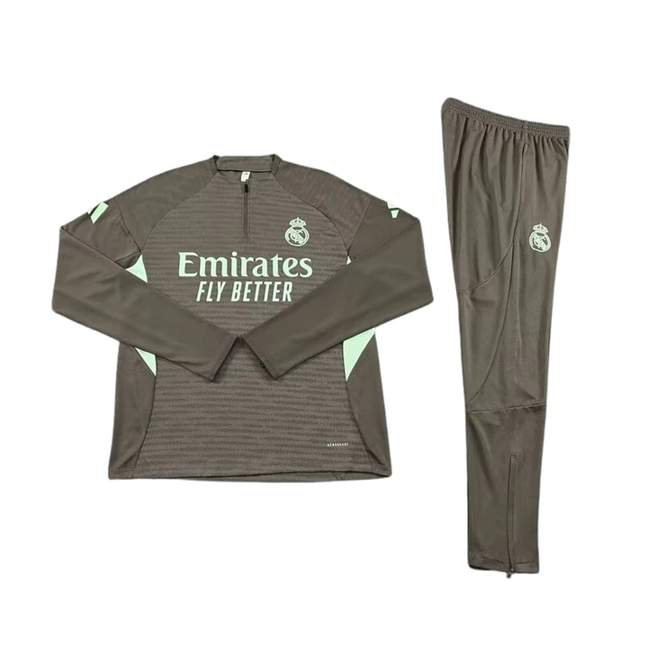 Real Madrid Fato Treino 1/2 Zip 25/26 1