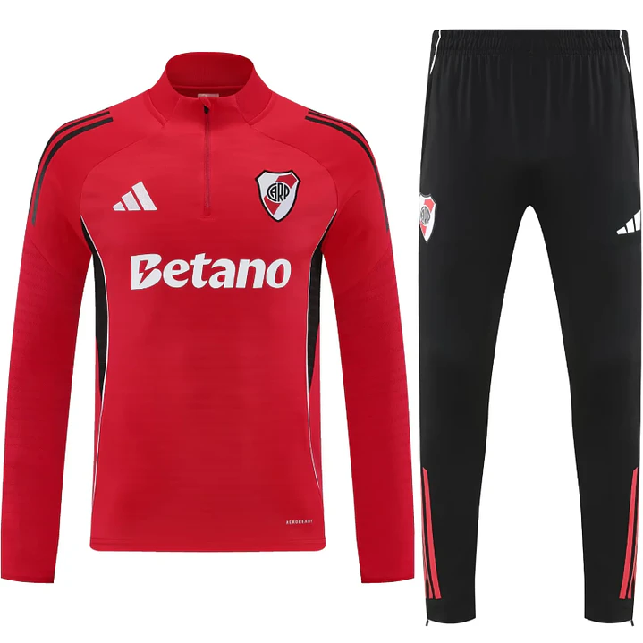 River Plate Fato Treino 1/2 Zip 25/26 2