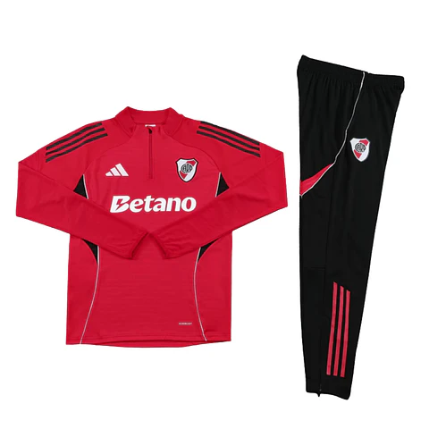 River Plate Fato Treino 1/2 Zip 25/26