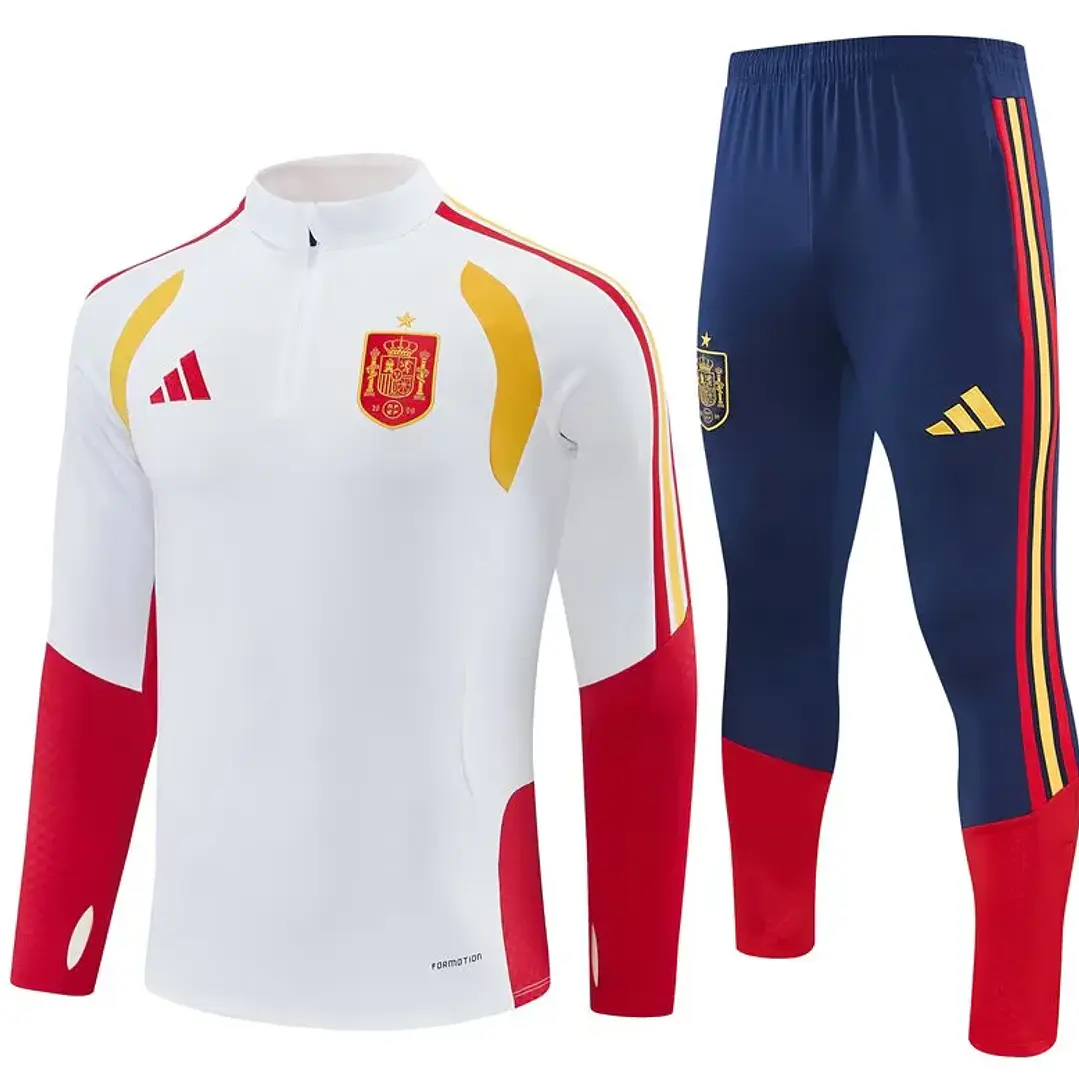 Espanha Fato Treino 1/2 Zip 25/26 2