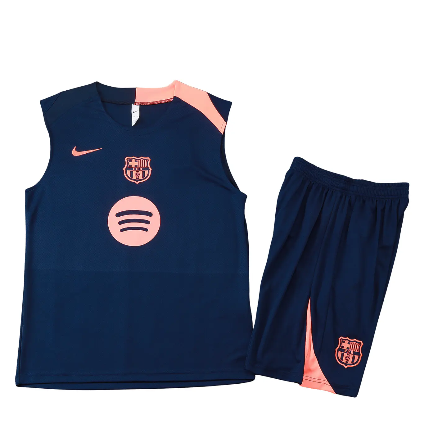 Barcelona Conjunto Treino Manga Cava 25/26 1