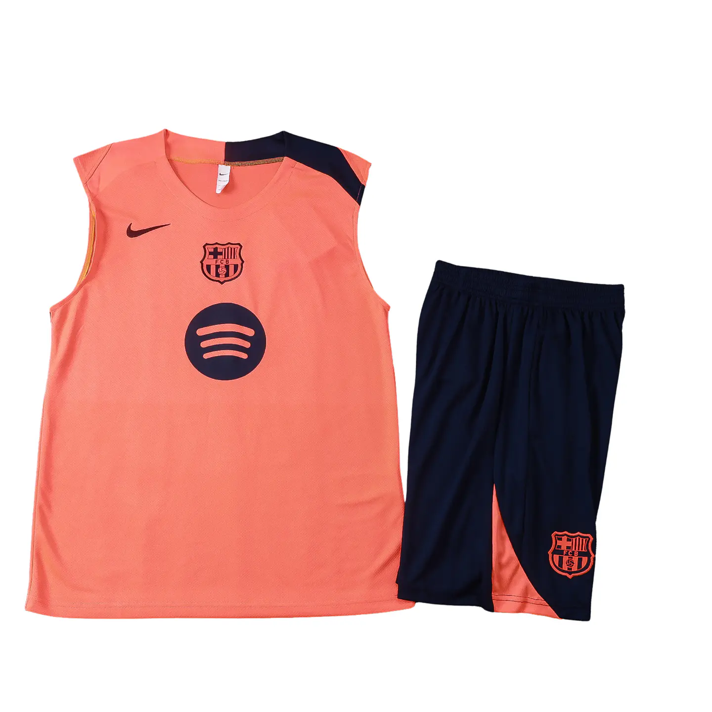 Barcelona Conjunto Treino Manga Cava 25/26 1