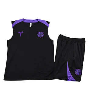 Barcelona Conjunto Treino Manga Cava 25/26