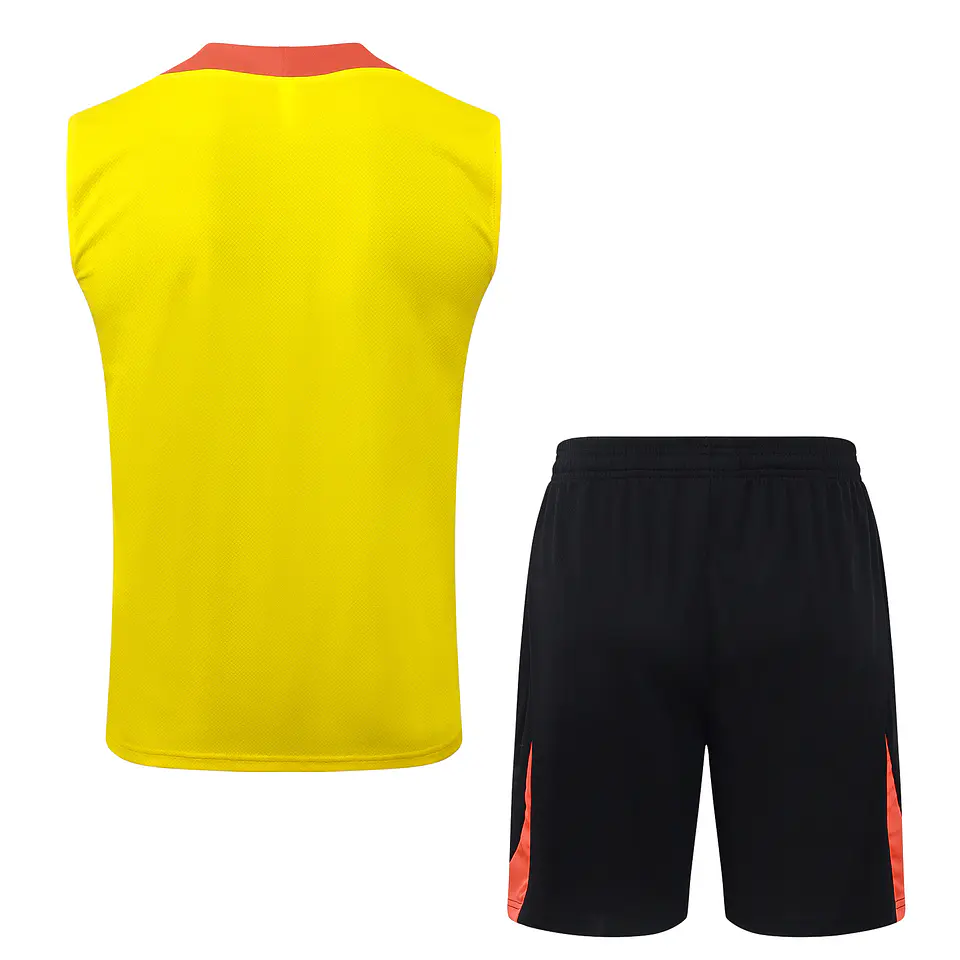 Brasil Conjunto Treino Manga Cava 25/26 3