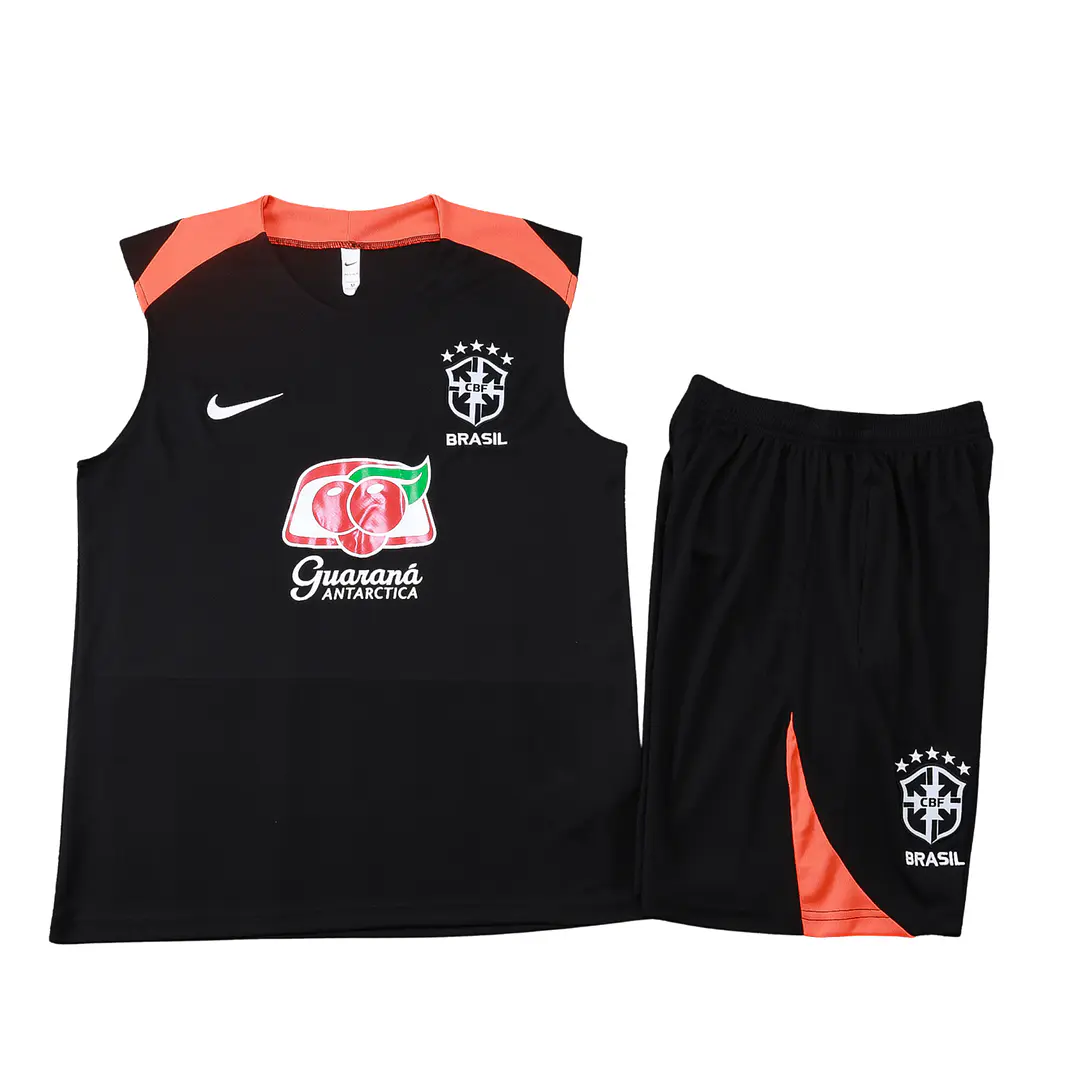 Brasil Conjunto Treino Manga Cava 25/26 1