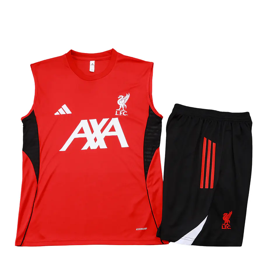 Liverpool Conjunto Treino Manga Cava 25/26 1