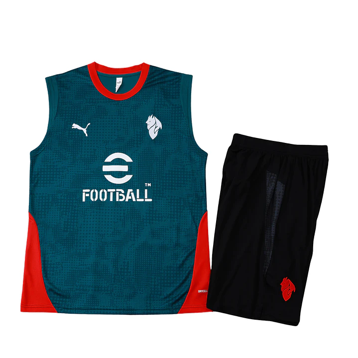 Milan Conjunto Treino Manga Cava 25/26 1