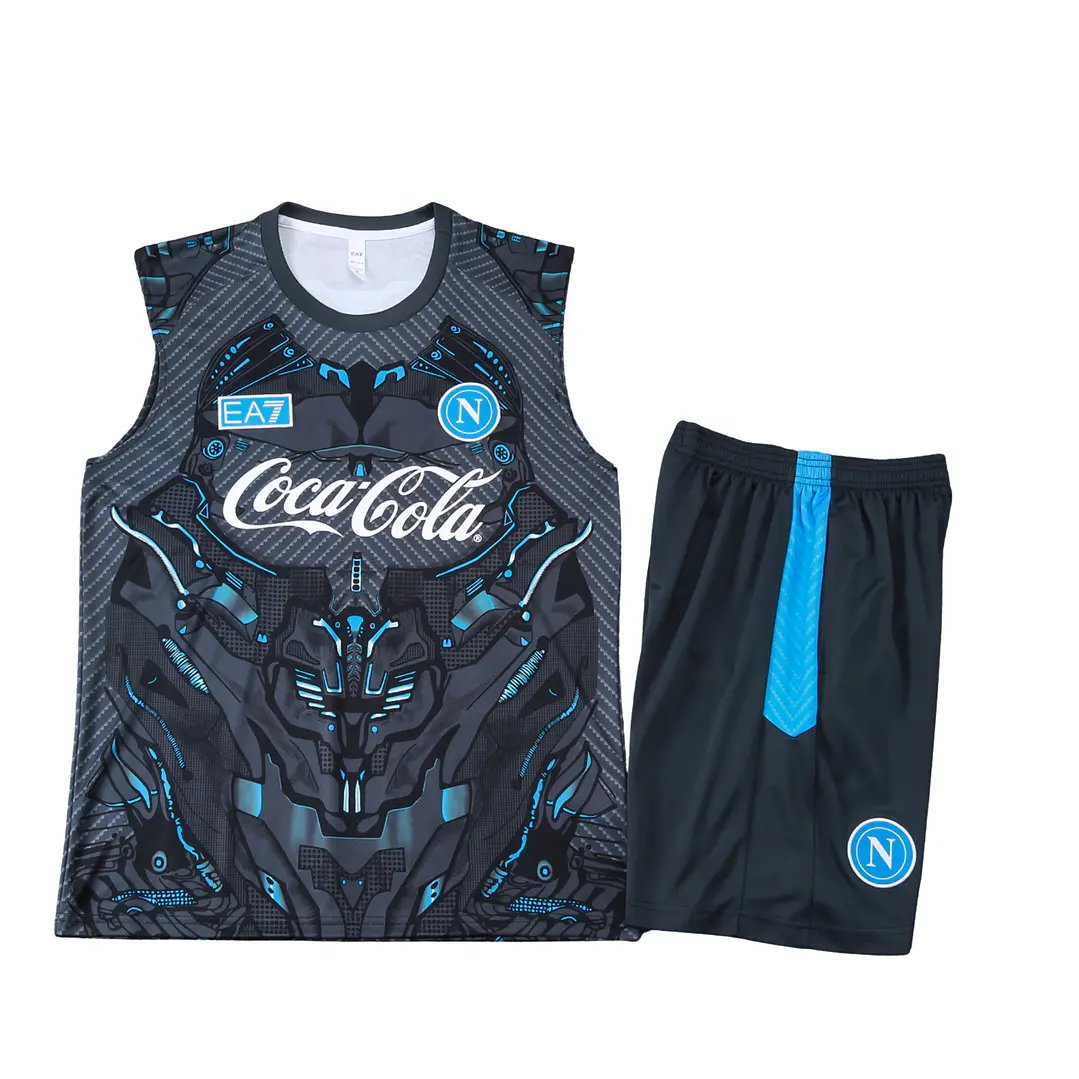 Nápoles Conjunto Treino Manga Cava 25/26 1