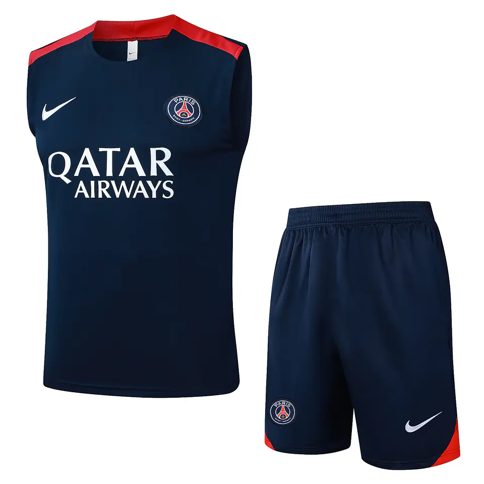 PSG Conjunto Treino Manga Cava 25/26 2