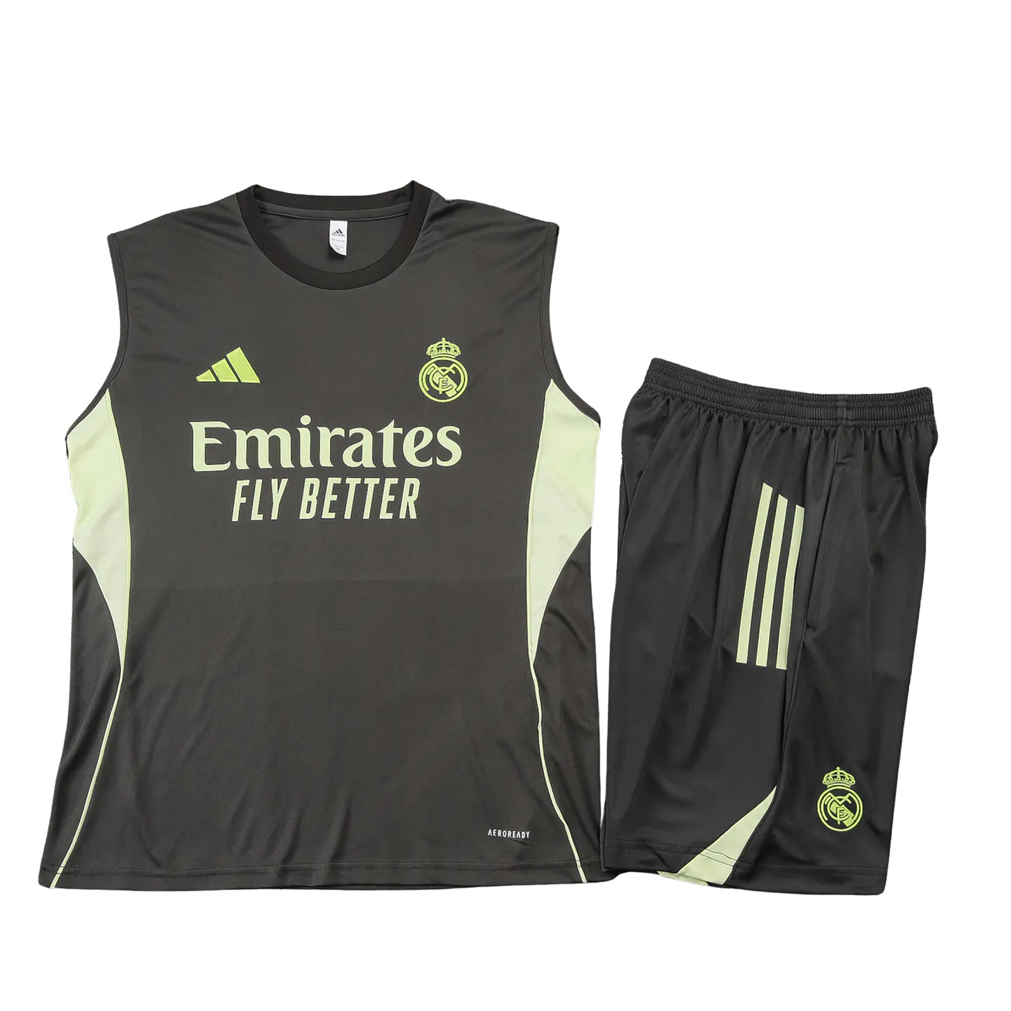 Real Madrid Conjunto Treino Manga Cava 25/26 1